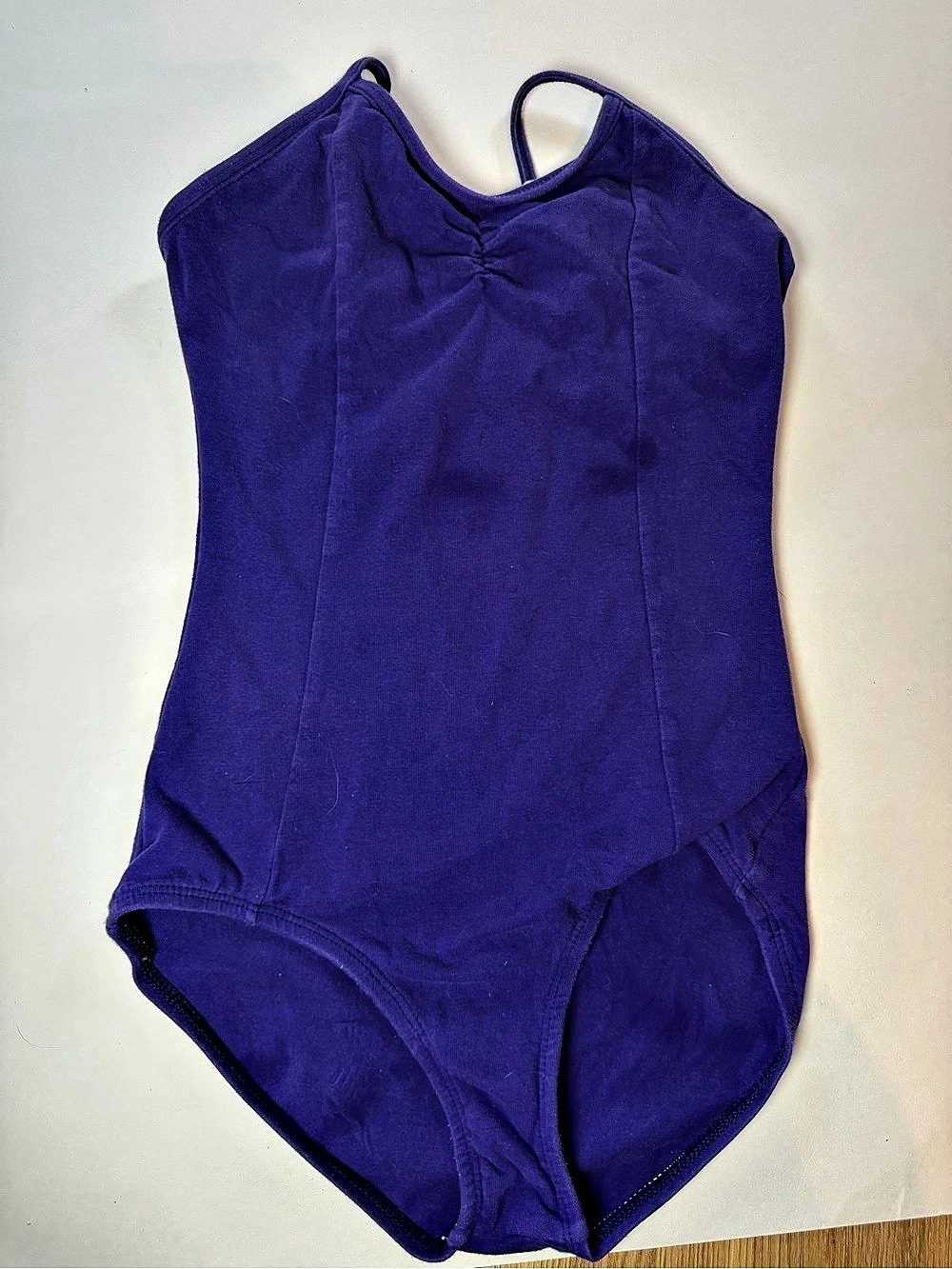 Purple Sleeveless Capezio dance Leo